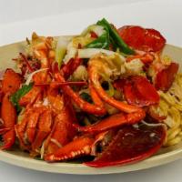 Lobster Longevity Noodle | 龍蝦伊麵 · longevity noodles braised with lobster.