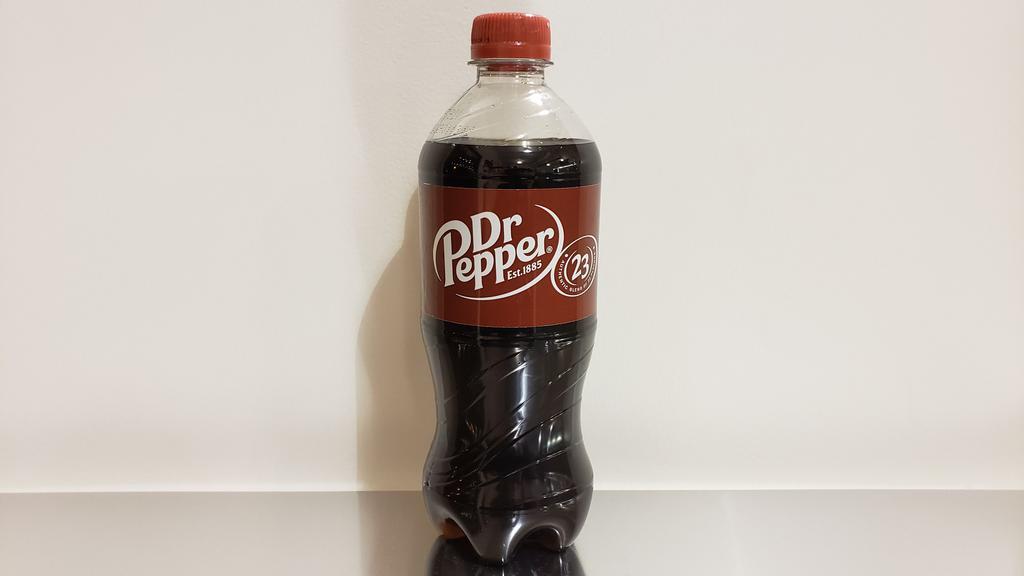 Dr. Pepper · 20oz Bottle of Dr. Pepper.