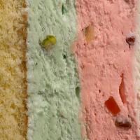 Casatta · Three-layer ice cream cake.