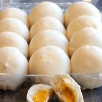 Dozen Egg Custard Bao · 