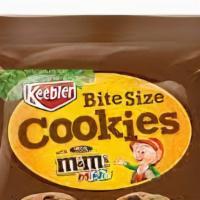 Keebler M & M Chocolate Chip CookiesBite Size · Bite Size chocolate chip cookies with m&m 2 oz