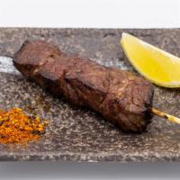 Beef Short Rib · Beef Short Rib Seasoned with Sea Salt, Tare Sauce, and Charcoal Grilled with Binchotan (Japa...