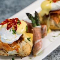 Eggs Benedict - Available Sat Until 3Pm · southern style biscuit, prosciutto, poached eggs, housemade hollandaise