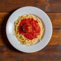 Kids - Spaghetti & Marinara Meatballs · 