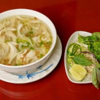 #21 Pho Ga - Chicken Pho · Fresh chicken stock w/rice noodles, chicken breast, beanprouts, basil, cilantro, jalapeno, l...