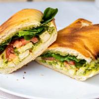 Bernal Heights Sandwich · Chicken pesto.