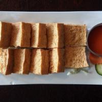 Fried Tofu · Firm tofu deep fried until crispy on the outside with a soft silky center accompanied with a...