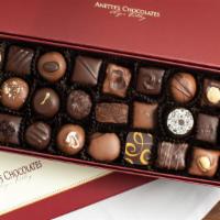 33pc Mixed Ensemble Box · An exquisite assortment of our Truffles, Caramels, Nuts and Creams. Milk and Dark Chocolates...