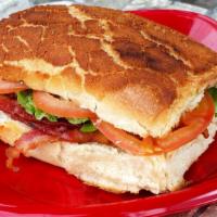 12. BLT · Mayo lettuce tomato bacon