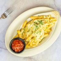 Cheese Fries · French fries with melted cheese.