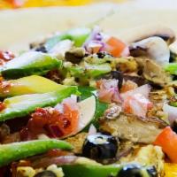 Veggie Burrito · Sammy's Cafe favorite: Hot. Served as an omelette with two eggs mixed with red onion, black ...