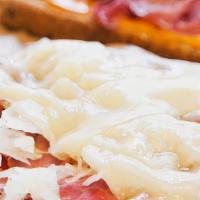 Reuben Sandwich Lunch · Served on ciabatta or rye bread, smothered with Thousand Island dressing, topped with thin s...