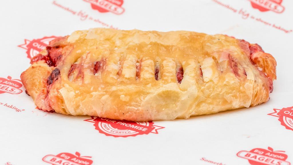 Strawberry Filled Croissant · 