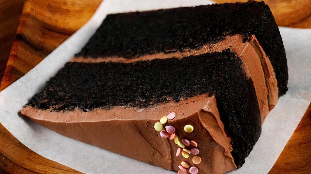 Old Fashioned Chocolate Cake · devil's food cake with old fashioned chocolate cream cheese frosting