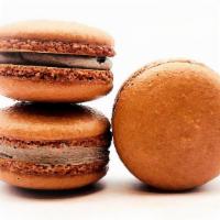 Vegan Chocolate Macarons · Dairy free, gluten free. Available in 4 and 12 pack. A perfect gift for someone with strict ...