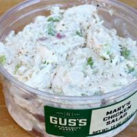 Mary’s Chicken Salad · Ten ounces side. Mary's free-range chicken, mayonnaise, celery, red onions, lemon juice, sal...