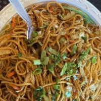 5. Veg Chow Mein · Boiled noodles cooked with fresh vegetables and seasoned with spices.
Spice Level: Less/Medi...