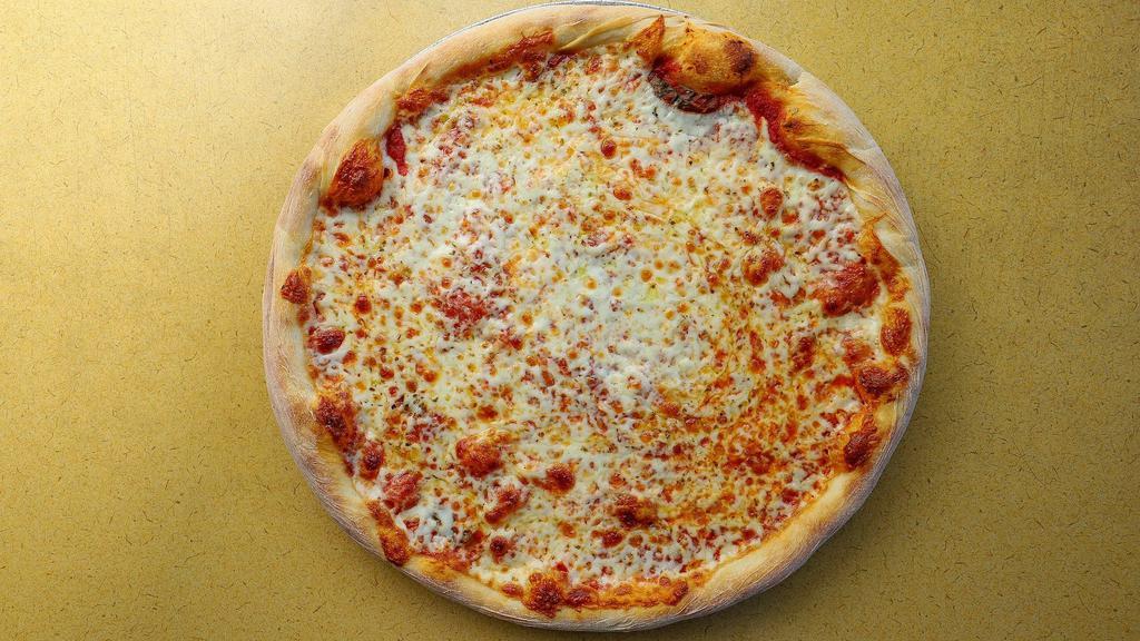 Build Your Own Pizza -  Large/XL  · All pizza's start with,  Homemade Tomato Sauce,  Mozzarella Cheese, Grated Parmesan  & Oregano