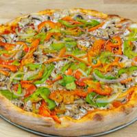 Vegetarian Small/Medium · Mixed (bell peppers and onions) and mushrooms.