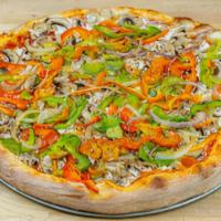 Vegetarian Large/XL · Mixed (bell peppers and onions) and mushrooms.