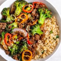 Impossible Beef and Broccoli · Impossible “beef