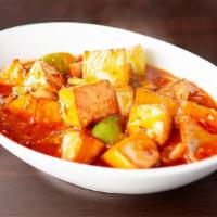 PANEER IN CHOICE OF SAUCE · Choice of 1 sauce:  Hot Garlic, Oyster, Black Bean, Szechwan, Manchurian