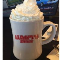 Hot Chocolate · Topped with whipped cream