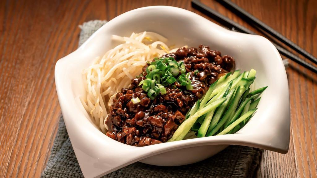 Spicy Cumin Zhajiang Noodle · Spicy.