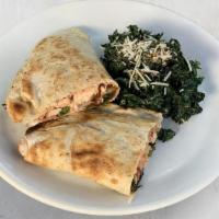 Grilled Chicken & Mozzarella Panini · organic DiNapoli tomato sauce, broccolini, mozzarella, herbs, chili flake, crispy house-made...