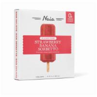 Naia 0G Added Sugar Bar Strawberry Banana Sorbetto · From sweet, summery bush to luscious bar. Our non-dairy sorbetto recipe simply uses fresh-pi...