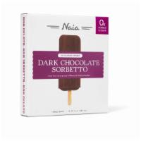 Naia 0G Added Sugar Bar Dark Chocolate Sorbetto · From the cacao groves of Ghana to handcrafted bars. One of our most popular flavors since 20...