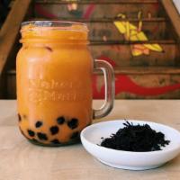 Thai Tea · House brewed Thai Tea blend with organic milk and raw cane sugar. Sweetness cannot be custom...