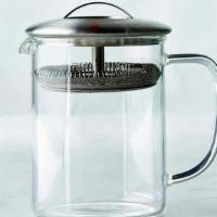 Vivid Brew Glass Teapot · Tempered glass teapot with stainless steel lid. Rugged enough for our tea houses, refined en...