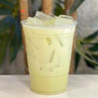  Mung Bean Milk Tea (non-caffeinated) · Enjoy the sweet, nutty flavor of our fresh cooked mung bean blend with the floral grass arom...