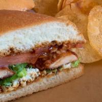Fried Chicken Sandwich · Fried Chicken Tenders. Served w / Pt Reyes Blue Cheese, Lettuce, Tomato, Onion + Java BBQ on...