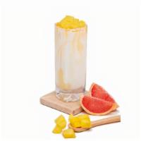 Coco Mango · 1 whole Mexican champagne mango, grapefruit pulp, coconut milk.
*This drink might be a bit s...
