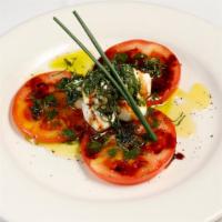 Fresh Mozzarella & Tomato · With basil and olive oil.