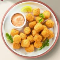 Tricky Tater Tots · Made from grated and deep-fried potato.