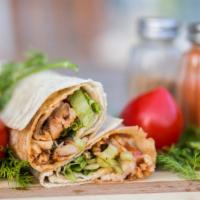 Chicken Gyro Sandwich · Add extra protein for an additional charge.