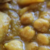Curry Potatoes and Chana · Vegan. GF. Curry potatoes and chana( aka garbanzo beans or chickpeas)
