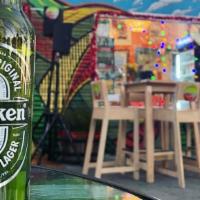 Heineken Beer (Bottle) · A pale lager beer with 5% alcohol by volume produced by the Dutch brewing company Heineken N...