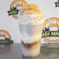 Coconut passion  · Coconut and vanilla syrup with a dash of Egg Custard syrup. Marshmallow cream on the top and...
