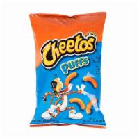 Cheetos Puffs · Puffy Cheeto chips.