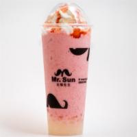 Strawberry Milk Smoothie · Cold Drink Only. Recommended Drink. Non-caffeinated. Fixed Sugar Level. With Crystal Balls.
