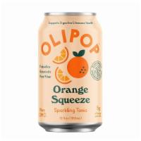 OLIPOP Orange Squeeze · 5g of sugar per can. Orange Squeeze reinvents orange soda with a citrusy, vitamin C rich ble...