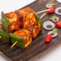 Harippa Paneer Tikka · Signature. Spicy. cottage cheese in a blend of chilli and spices, cooked in tandoor