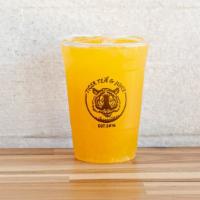 Orange Green Tea · Made with 100% fresh orange juice. No artificial  syrups.