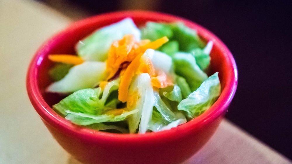 Green Salad · Gluten free. Served with homemade sesame miso dressing.