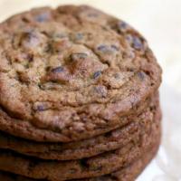 Chocolate Chip Cookie · Dough of butter cookie with chocolate chips on top!