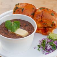 Pav Bhaji · Our authentic Amul Pav Bhaji is a thick vegetable curry topped with dollop of Amul butter an...
